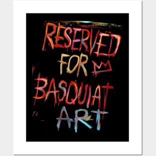 Reserved for Basquiat Art Posters and Art